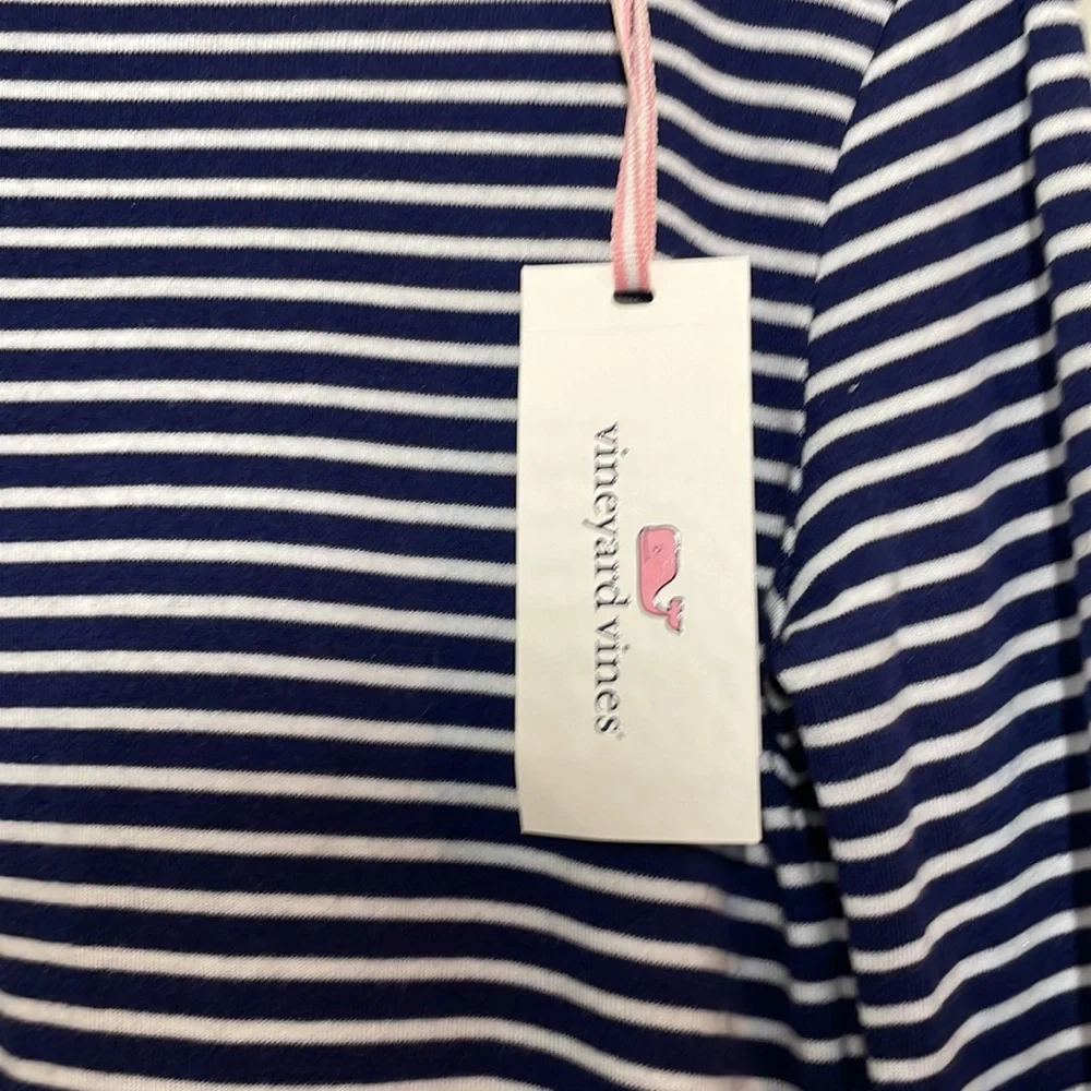 Vineyard Vines Little girls Striped Shirt NWT Size Small - Picture 2 of 5